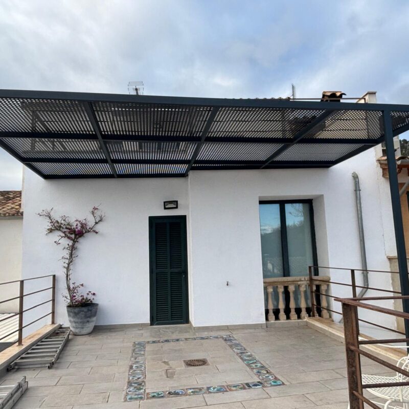 Porches en aluminio a medida